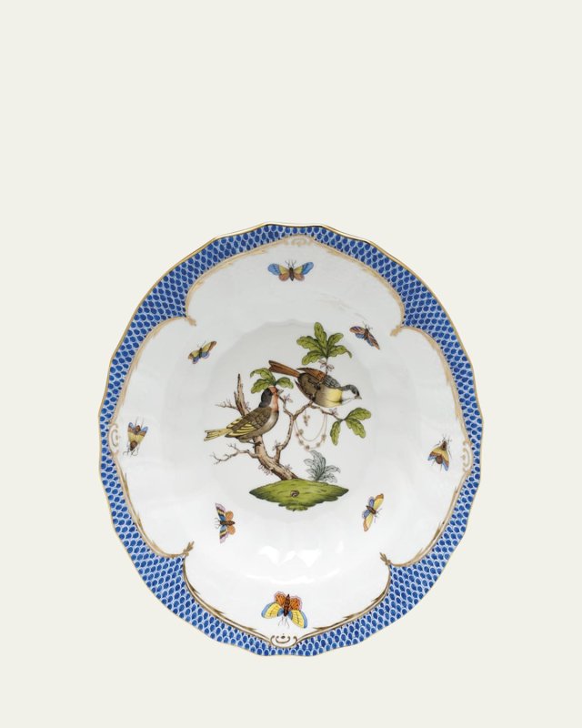 Rothschild Blue Motif 11 Rim Soup Bowl